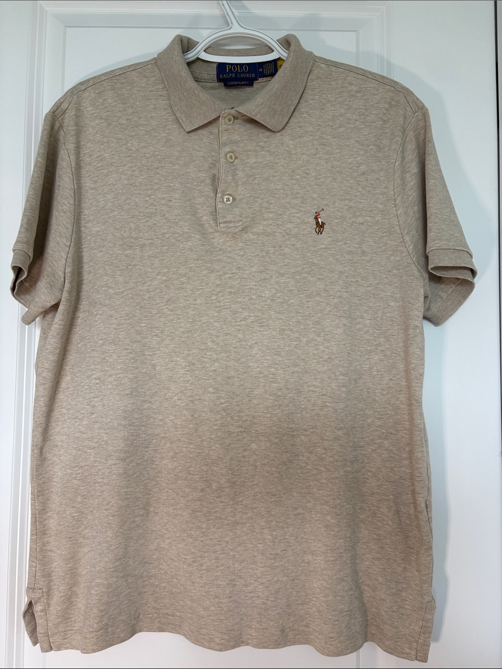 Soft Cotton Polo Shirt Custom Slim Fit